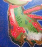 Colourful Figure Painting Naive Folk Art Figurative Artwork Cool Eclectic Decor - Image 4