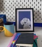 Sausage Dog Lino Print - Dog Lovers Gift - Dog Wall Art - Dopamine Decor