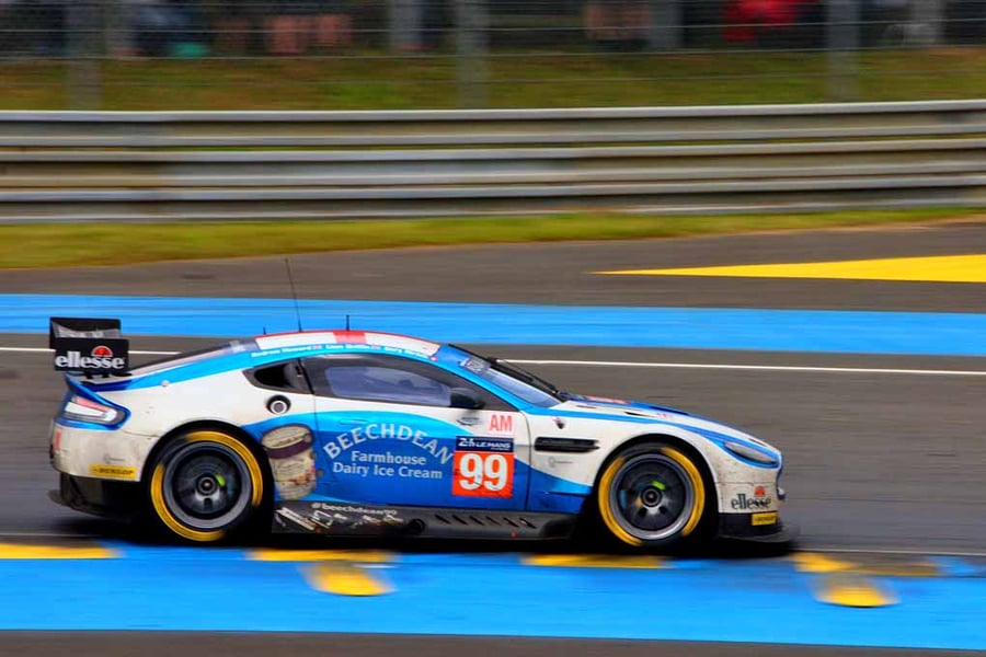 Aston Martin V8 Vantage 24 Hours of Le Mans 2016 Photograph Print