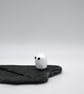 small glass glitter ghost figure - Image 3