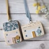 Little Spring House Hanging Decorations Set of Two