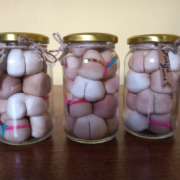 PICKLED BUMS - Funny Unique Valentine Gift - Cute Novelty Present