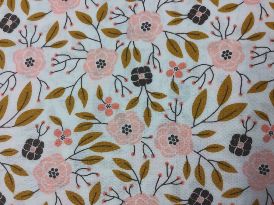 Fabric - Magnolia - 3.00 Free Postage