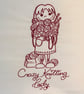Machine-Embroidered Calico Tote bag for a Crafty ‘ Crazy Lady ‘ All my own work. - Image 7