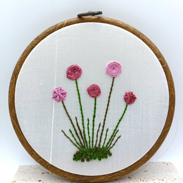 Beginner's Wildflower Embroidery PDF, DIY Embroidery Patterns and Tutorials, Emb