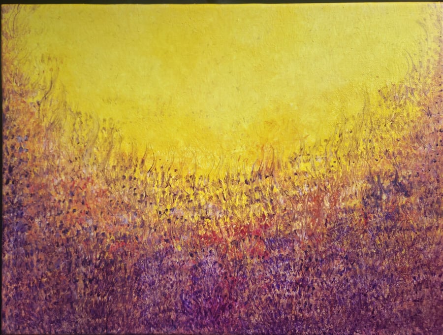 "JOY "Original Handmade Abstract Acrylic Painting