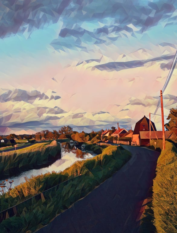 Digital Download of Picture of on the Fens Norfolk