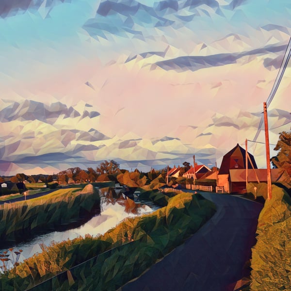 Digital Download of Picture of on the Fens Norfolk