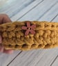 Crochet container, storage pot, desk tidy, key tray, recycled - Image 5