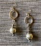 Perfectly Imperfect Wedding Style Earrings - Image 2