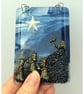 Handmade Fused Glass Three Wise Men Hanging Decoration - Nativity Picture - Image 8