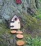 Garden Fairy, Gnome, Hobbit, Elf Forest door kit (Green pebbles)
