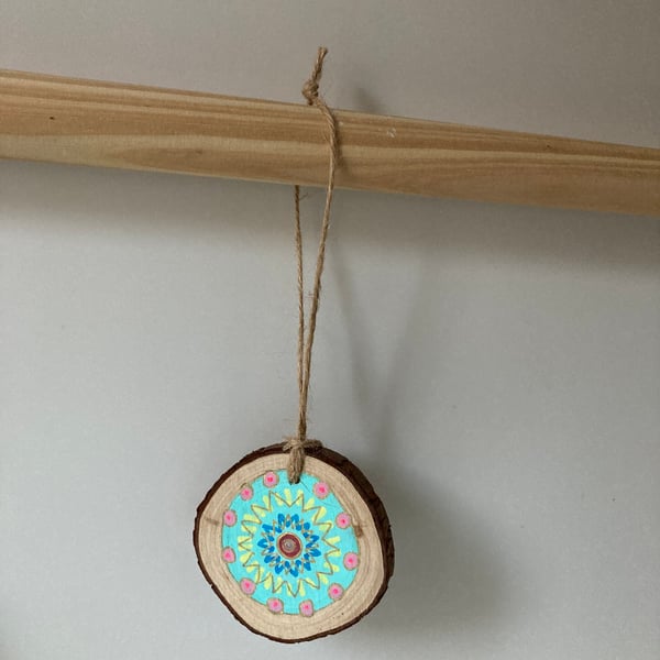 Starburst Wooden Decoration