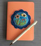 Hand Embroidered Garden Bee Notebook Set  - Image 4