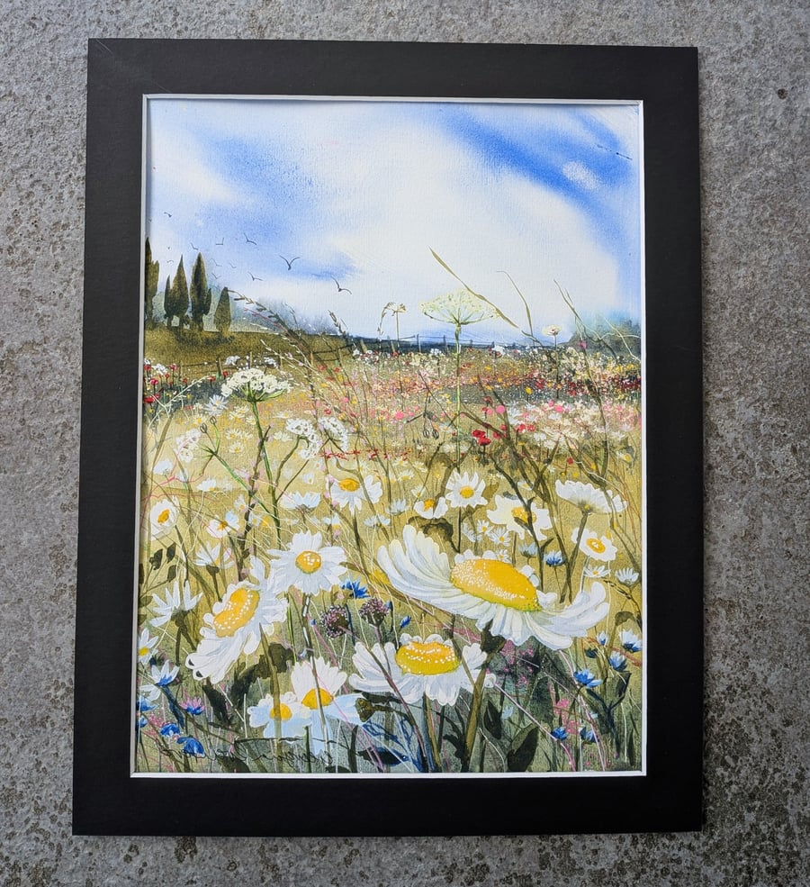 Daisy Daisy Original Painting. Wall Art