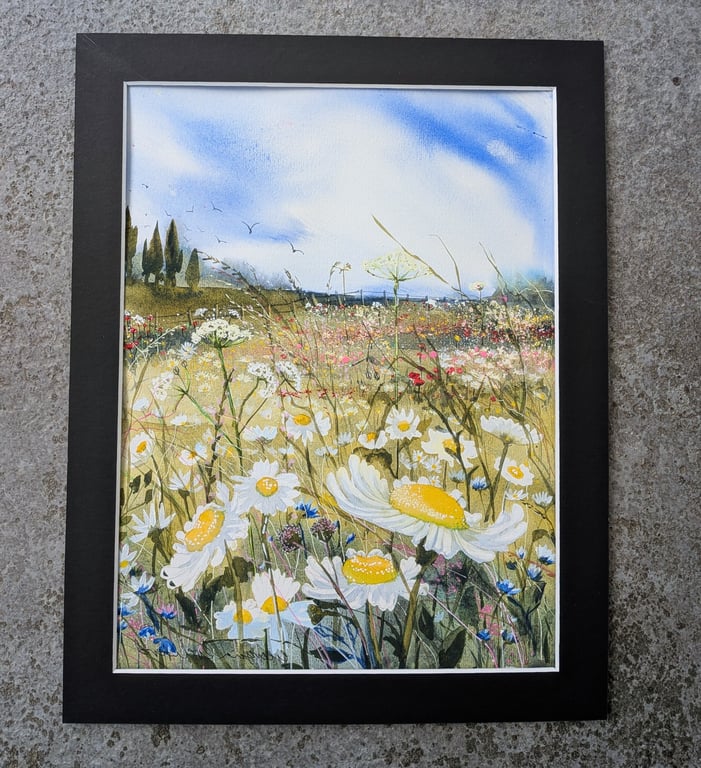 Daisy Daisy Original Painting. Wall Art