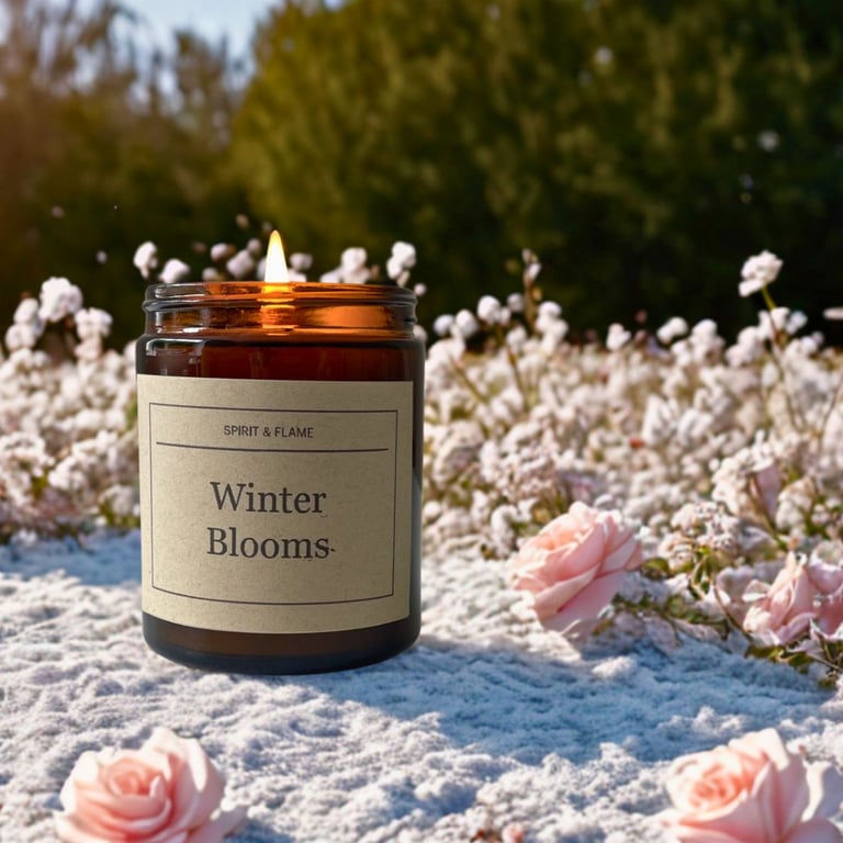 Winter Blooms Soya Candle 150g