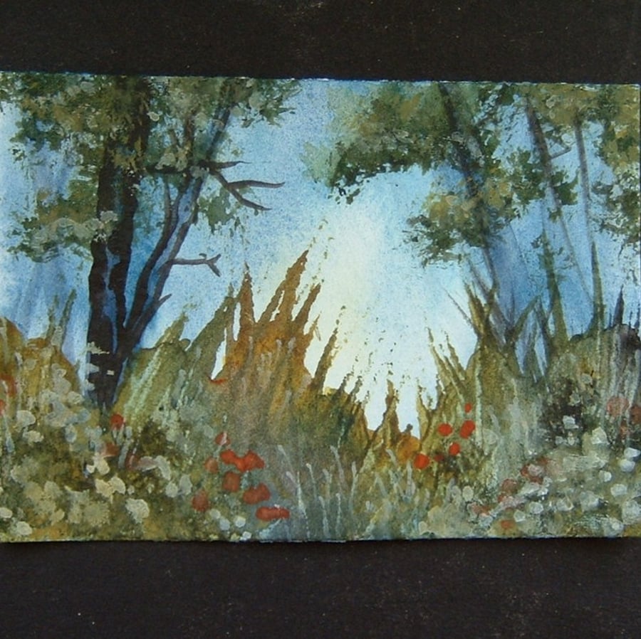 Art painting aceo SFA original paintings landscape 95