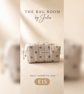 Cream Daisy Cosmetic Bag