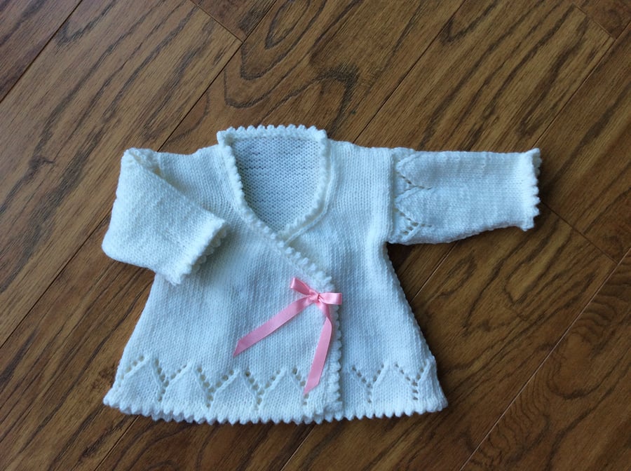 10%  off vintage style Babies matinee coat