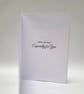 Granddaughter Card - Birthday Congratulations Well Done Any Occasion Card - Image 3