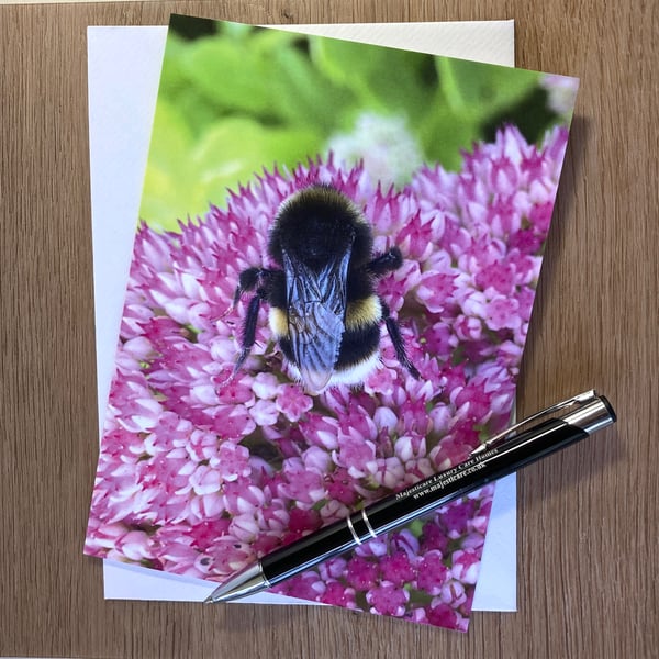 Card Bumble Bee 