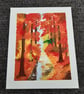 Painting pallet knife .River path - Image 3