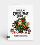 Funny Christmas Card For Him Or Her - Regret Cheeky Cat