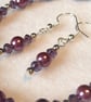 Purple Shell Pearl Jewellery Set - Image 2