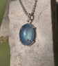 Aquamarine silver necklace  - Image 3