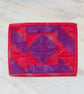 Purple and Red patchwork Mug Rug - Image 1