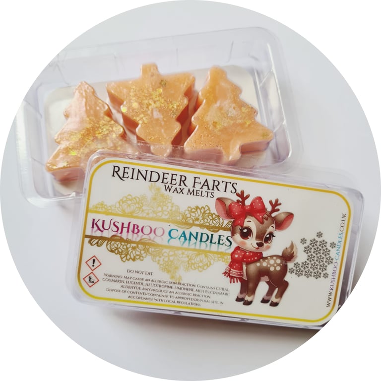 Gingerbread Reindeer Farts Wax Melts