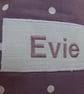 Purple Spot & Lilac Floral Kit Bag - Image 2