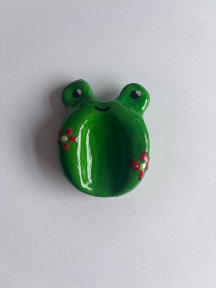 Frog worry stone