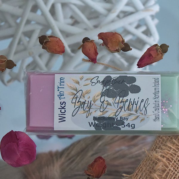 Soy Wax Melt SnapBar - Bay & Berries