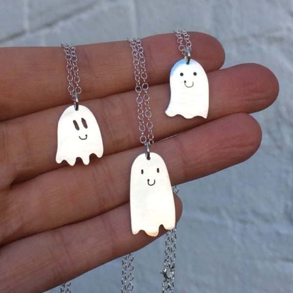 Choose Your Own Ghost Necklace!