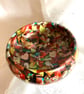 Up Cycled decopatch wooden bowl - Image 2