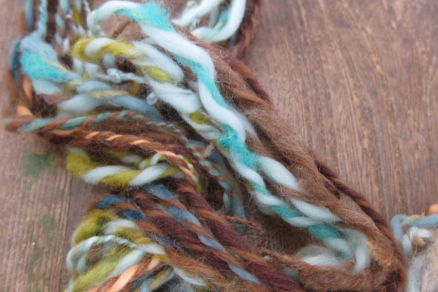 Hand spun wool