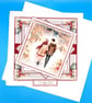 Christmas card, Couple, Large, 3d, Wife, Husband