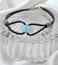  Hematite or Opalite Leather Bracelet - Image 2