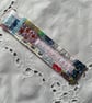My Favourite Book Bookmark Floral Shabby Chic Bookmark Quilted Patchwork - Image 3