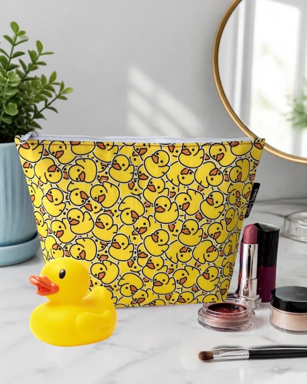 Makeup bags bathtime ducks