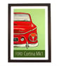 Ford Cortina Mk1 poster print by Susie West