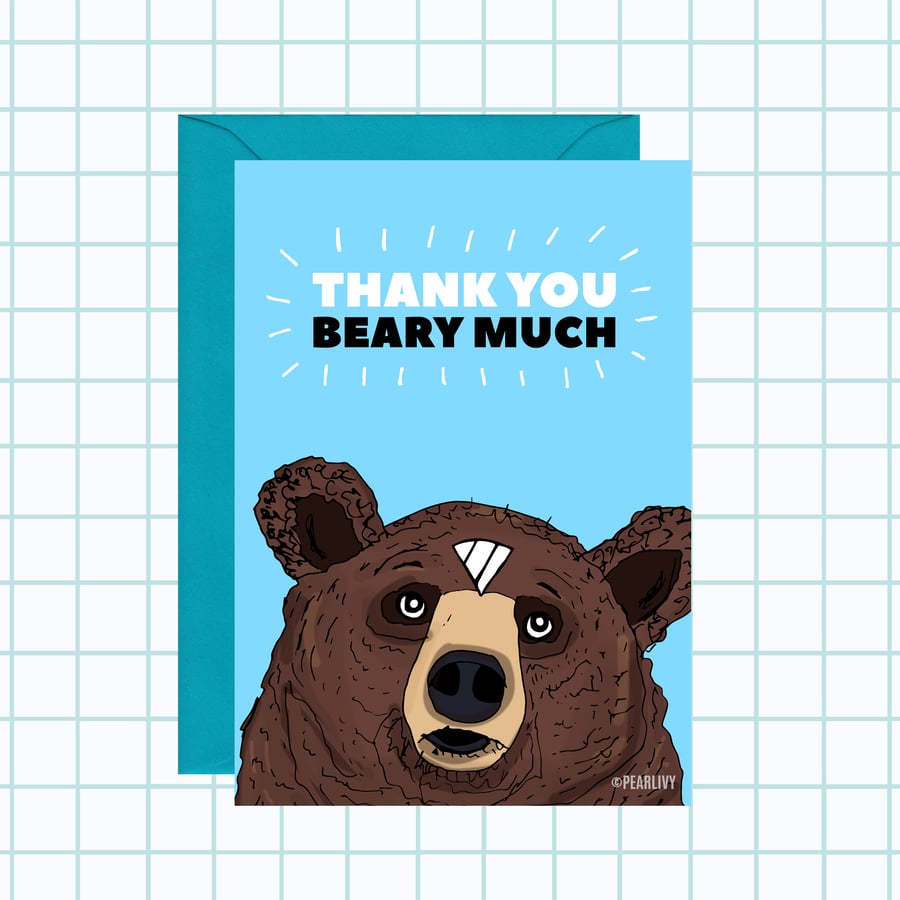 Thank You Bear Card
