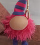 Lavender Scented Gnome Keyrings - Pink Beard - Image 7