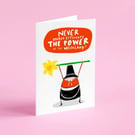 Strong Welsh lady card 