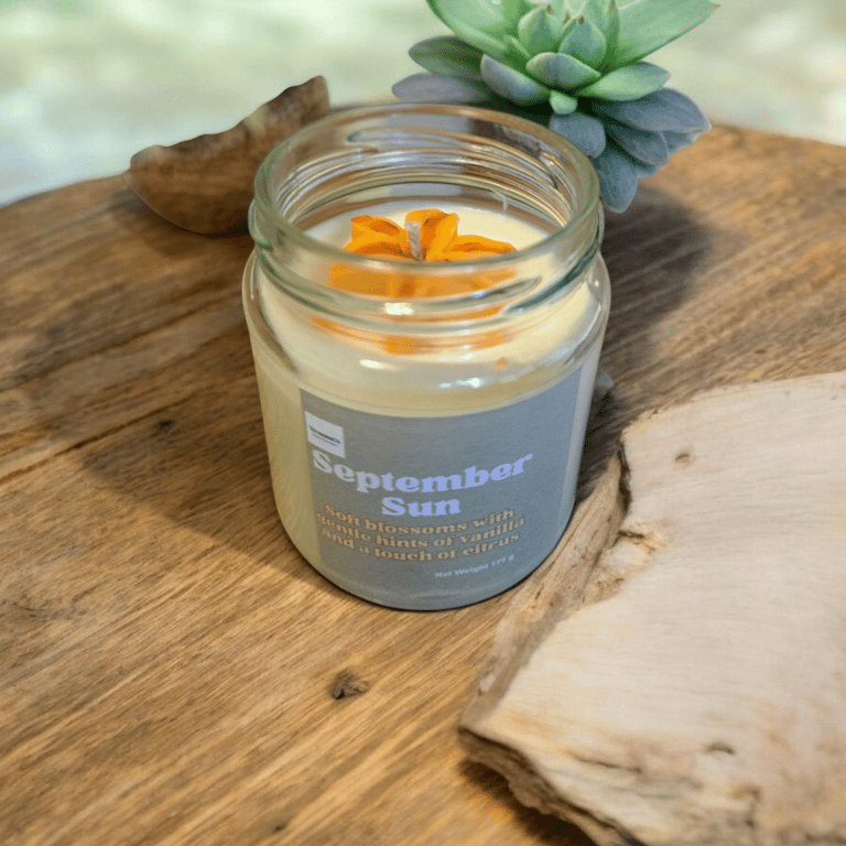 September Sun Flowertop Candle 171 g 