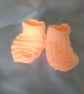 Moss Stitch Bonnet and Booties for Baby, Prem Sizes Available, Custom Make - Image 5