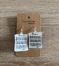 Sterling Silver Earrings - Music Transcript - Brand New & Sealed!!  