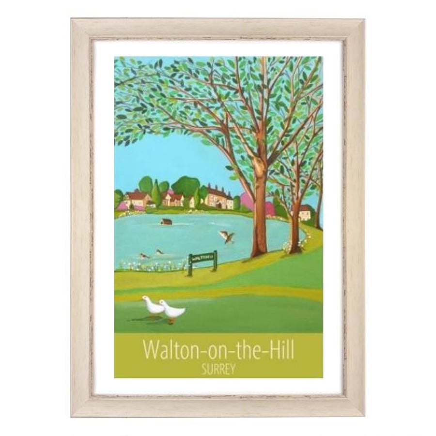 Walton-on-the-Hill white frame